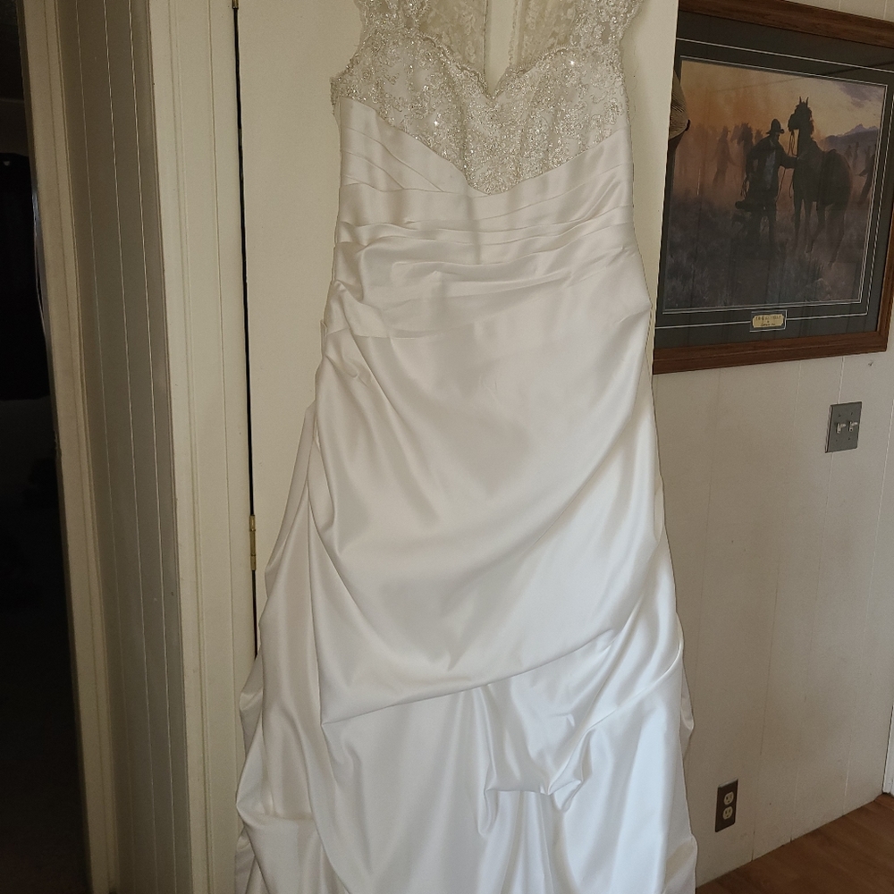 David's bridal Wedding dress